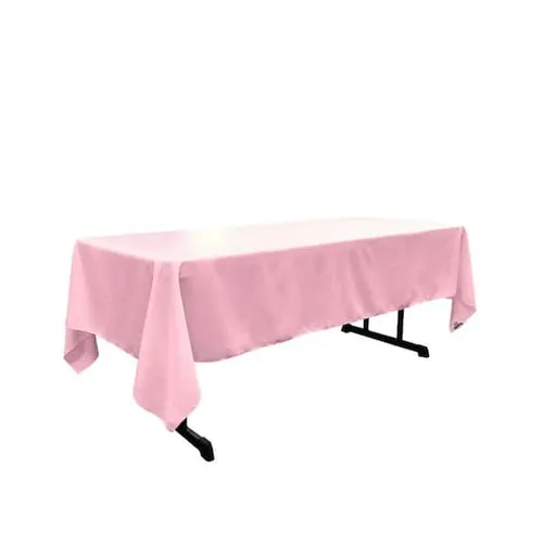 Underlay Linen Pink rectangular  60'X114