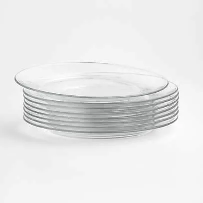 Glass dinner plate