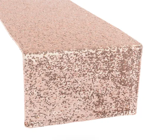 rose gold sequence runner