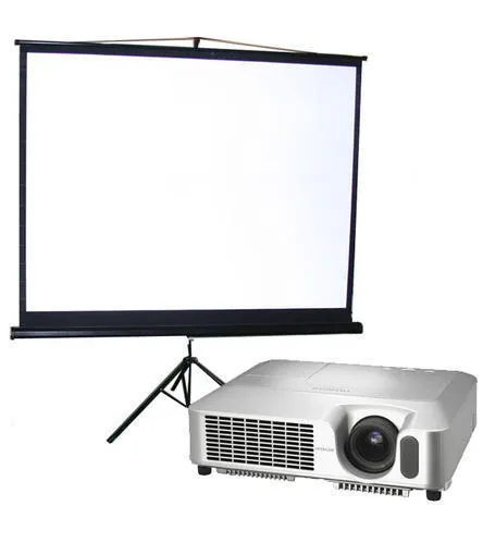 projector and screen
