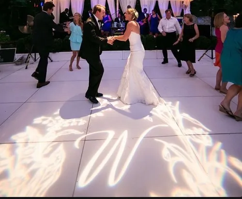 Dance Floor 12x12 White