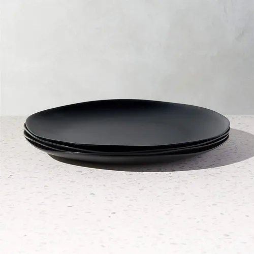 Black Salad Plates