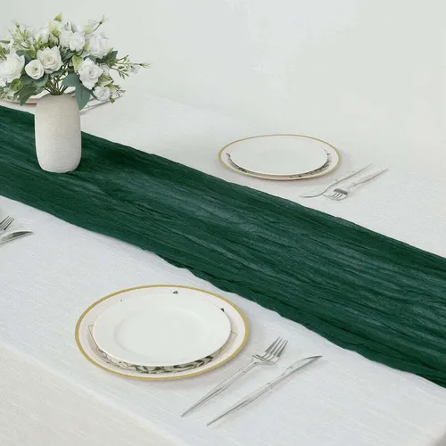 Hunter green Emerald Cheese cloth