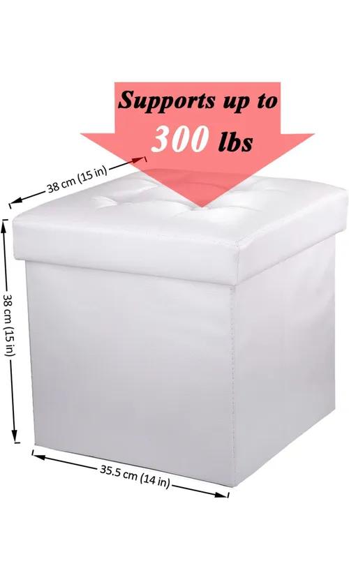 White cube Ottoman
