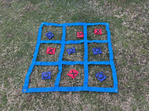 Large TIC TAC TOE Bean Bag Toss Game Set (Outdoor)