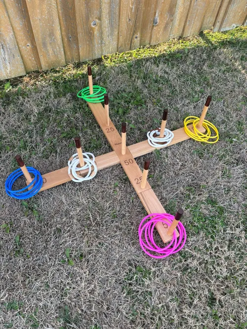 Ring Toss Outdoor Game Set