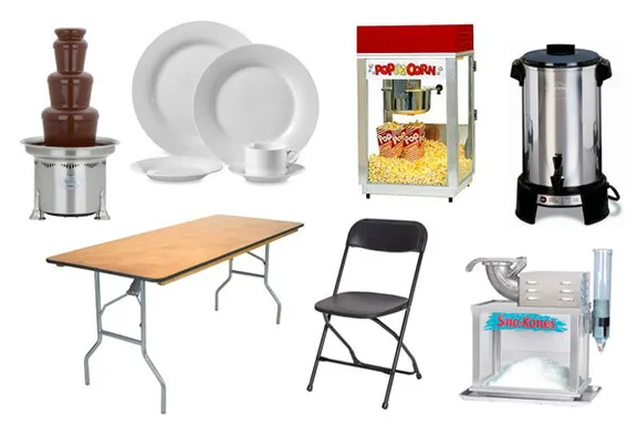 PARTY SUPPLY RENTALS collection image