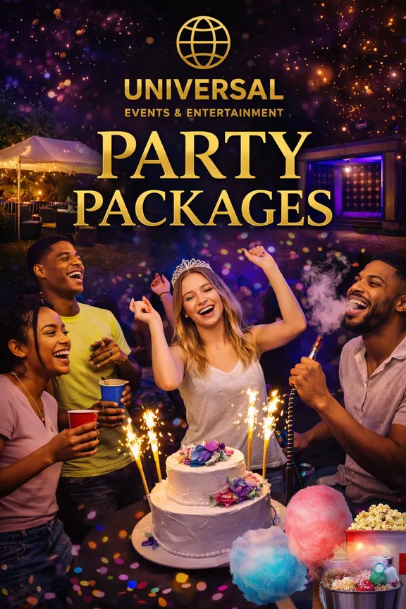 Universal Events & Entertainment  Party Packages collection image