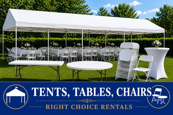 Tents, Tables, Chairs collection image