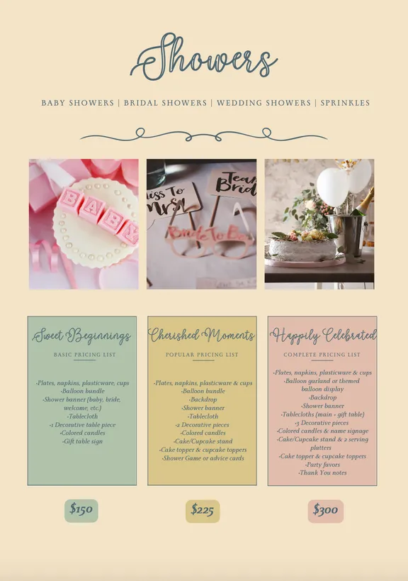 Showers collection image