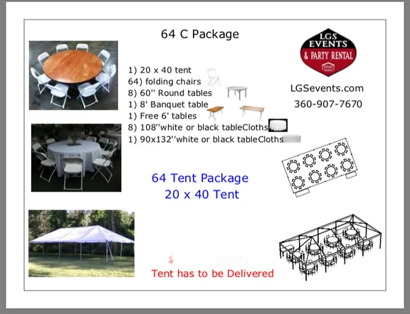 Tent Rental Packages  collection image