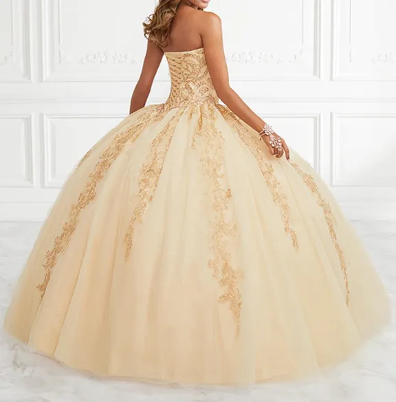 Quinceañera Dresses - Gold / Dorado collection image