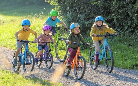Children bikes collection image