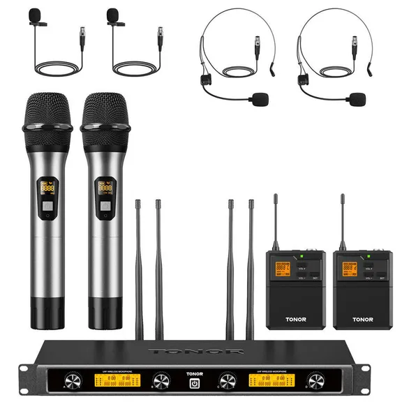 Wireless microphones collection image