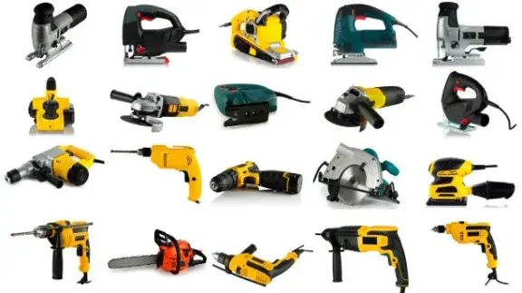 Hand and power tools collection image