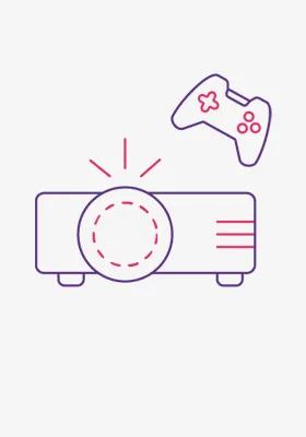 Projektoriai, konsolės collection image