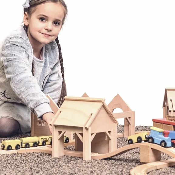 Auta a vlaky collection image