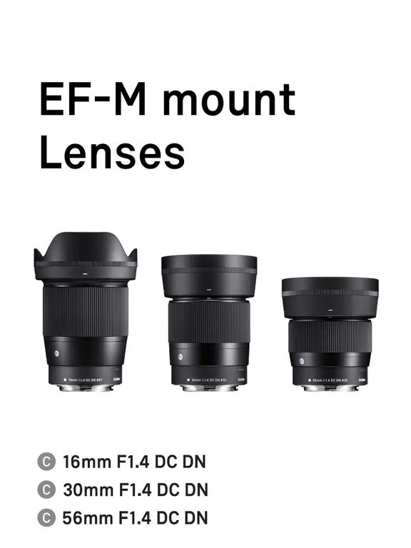 EF Mount Lenses collection image