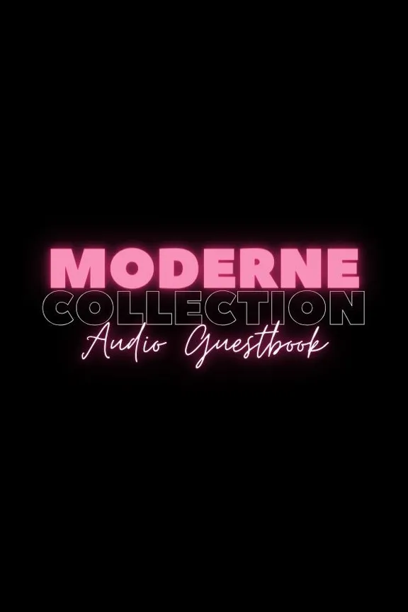 Moderne Collection - Black Friday Sale - Audio Guestbook Bundles collection image