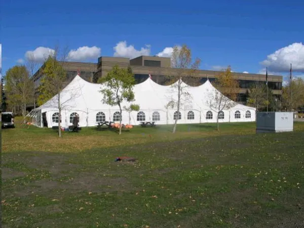 Pole Tent | 40'x120' rental