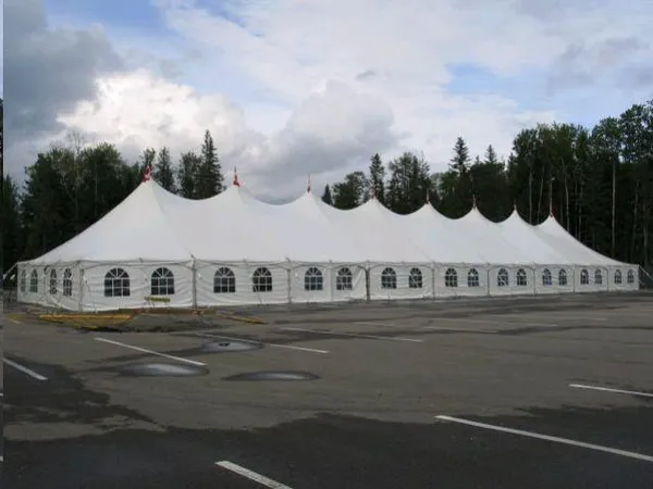 Pole Tent | 40'x180' rental