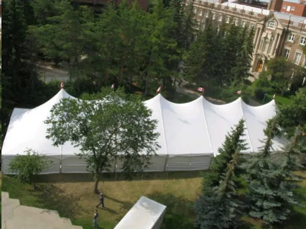 Pole Tent | 40'x140' rental