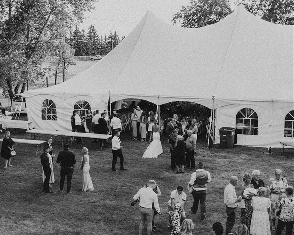 Pole Tent | 40'x100' rental