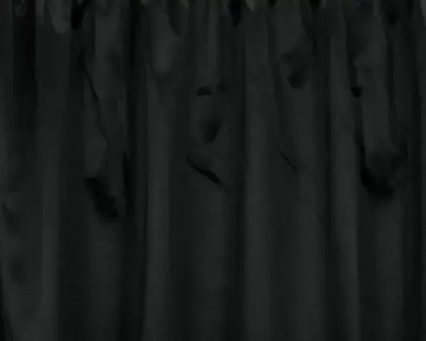 Pipe & Drape | 7' High, Black Blackout (Per Foot) rental