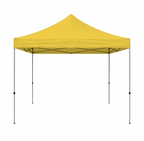 Popup Tent | 10'x10' Yellow Top rental