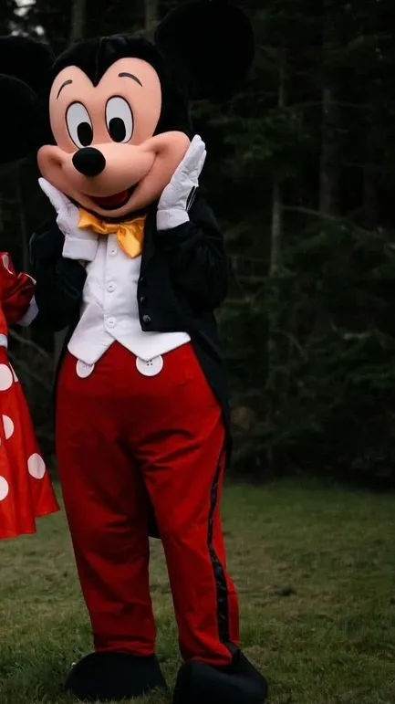 Mascot mickey mouse