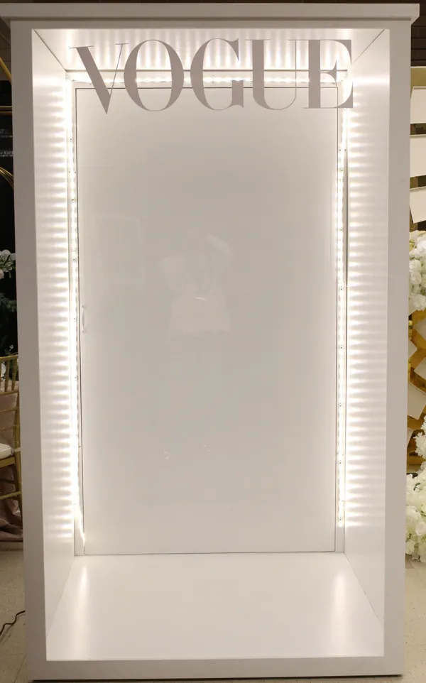 Vogue Photo Booth Box Rental | Jackson TN Events