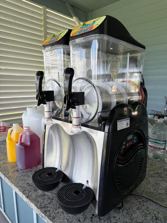 Looking for a Margarita Machine Rental, Frozen Beverage, Daiquiri, Machine Rental or a Slushie Machine Rental in Houston?  Dino Jump USA has what you need!