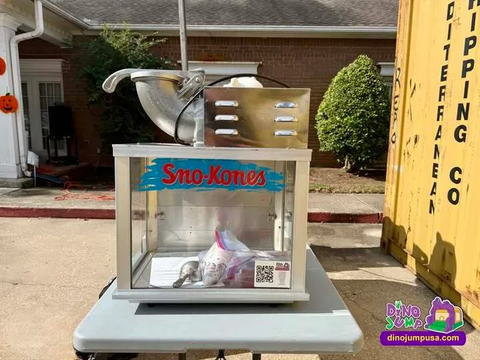 Snow Cone Machine Rentals Houston - Concession Machine Rentals from Dino Jump USA Humble Tx