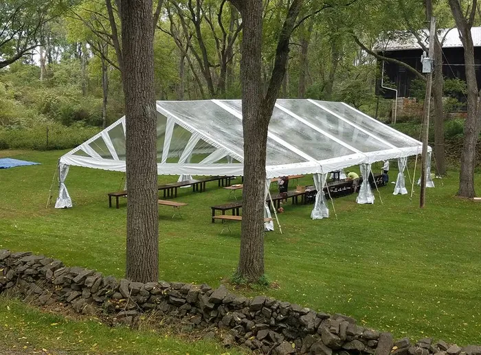 Tent rental cost setup Vancouver