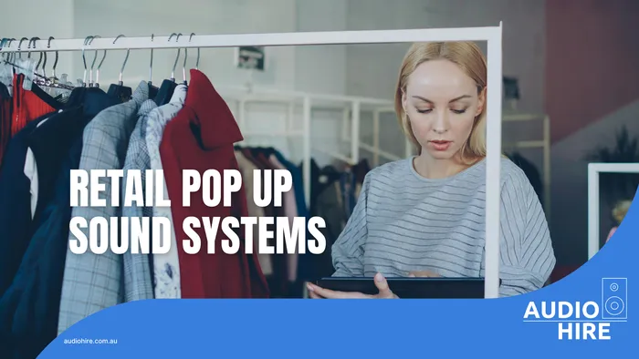 Retail Pop Up Sound Systems Adeladie