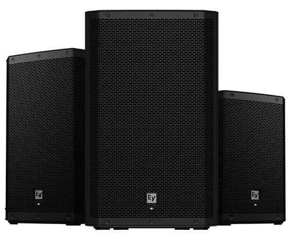 EV ZLX Series of Portable Powered Speakers