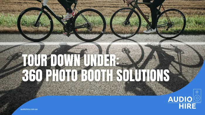 TDU Tour Down Under 360 Photo Booth Solutions Audio Hire