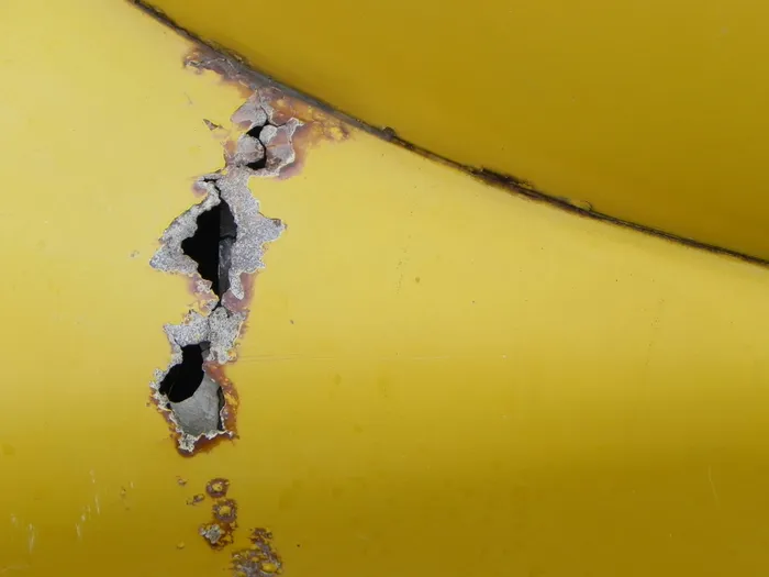 Damaged AV equipment 