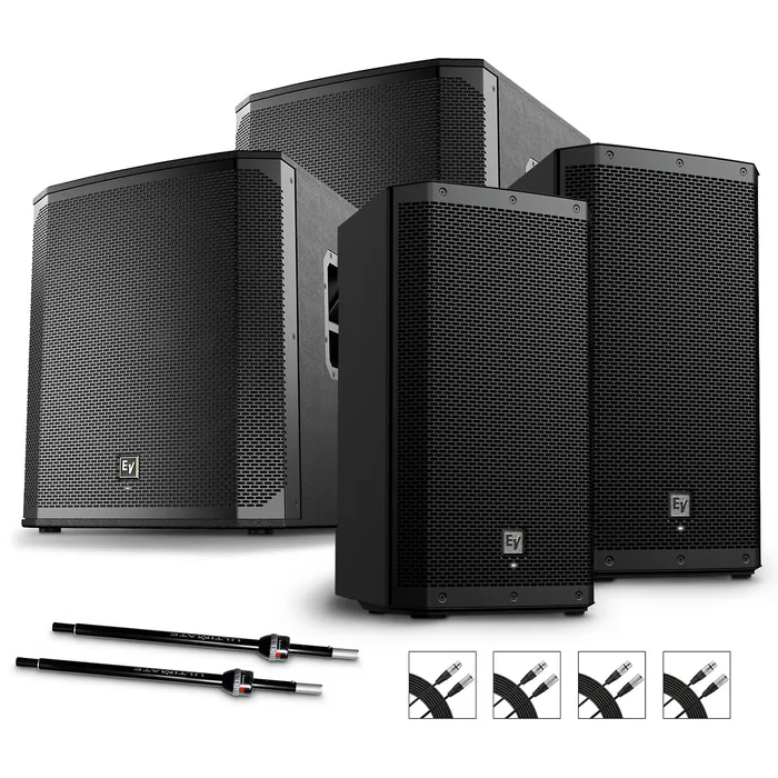 Four EV Speakers