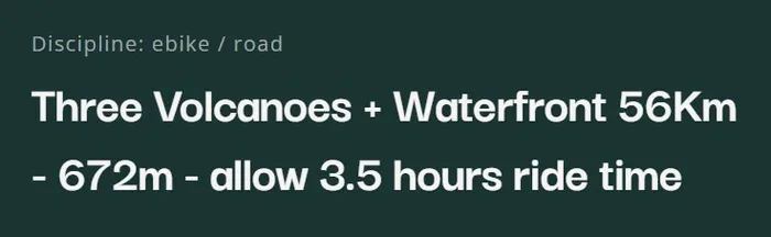 Ride times example