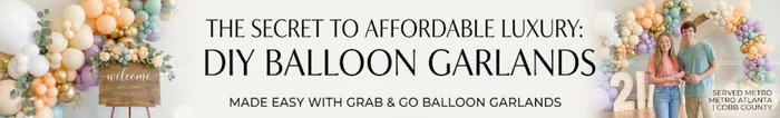 Affordable DIY Balloon Garlands in Atlanta & Marietta | Cobb Party Rentals