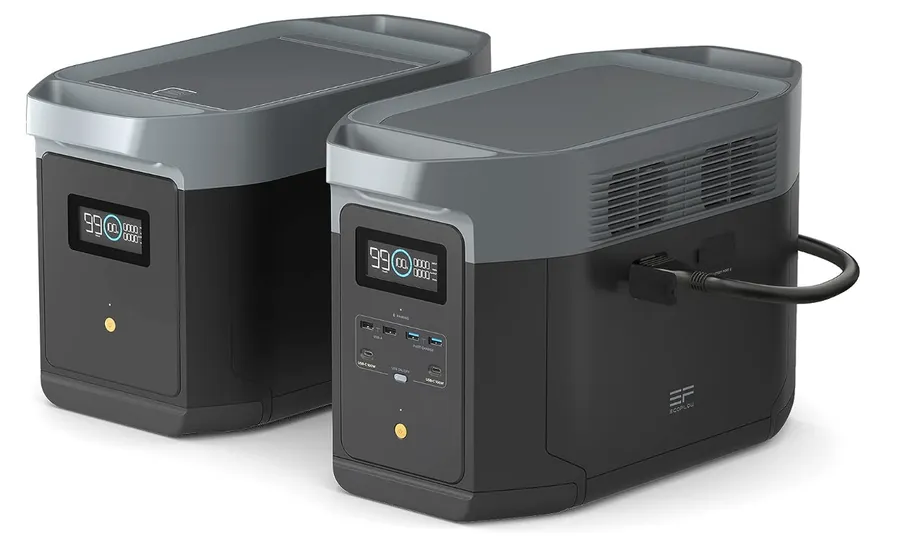 Paquete batería Ecoflow delta 2 + batería extra delta 2.