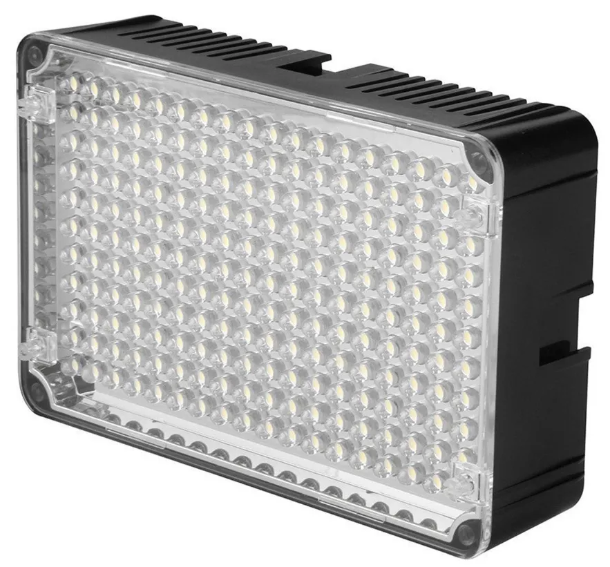 Lampara Led Aputure de 198 LEDS para cold shoe