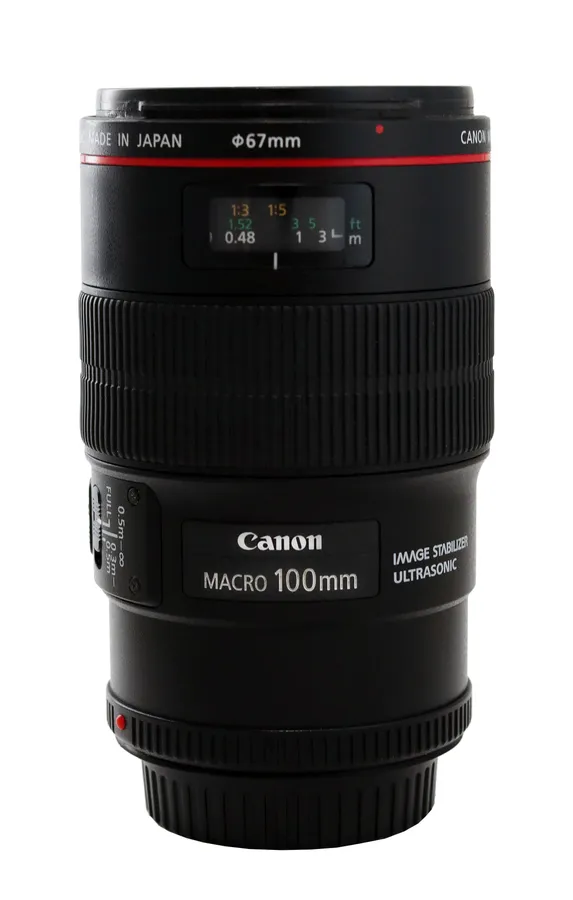 Lente Canon EF 100mm f/2.8 L IS USM Macro