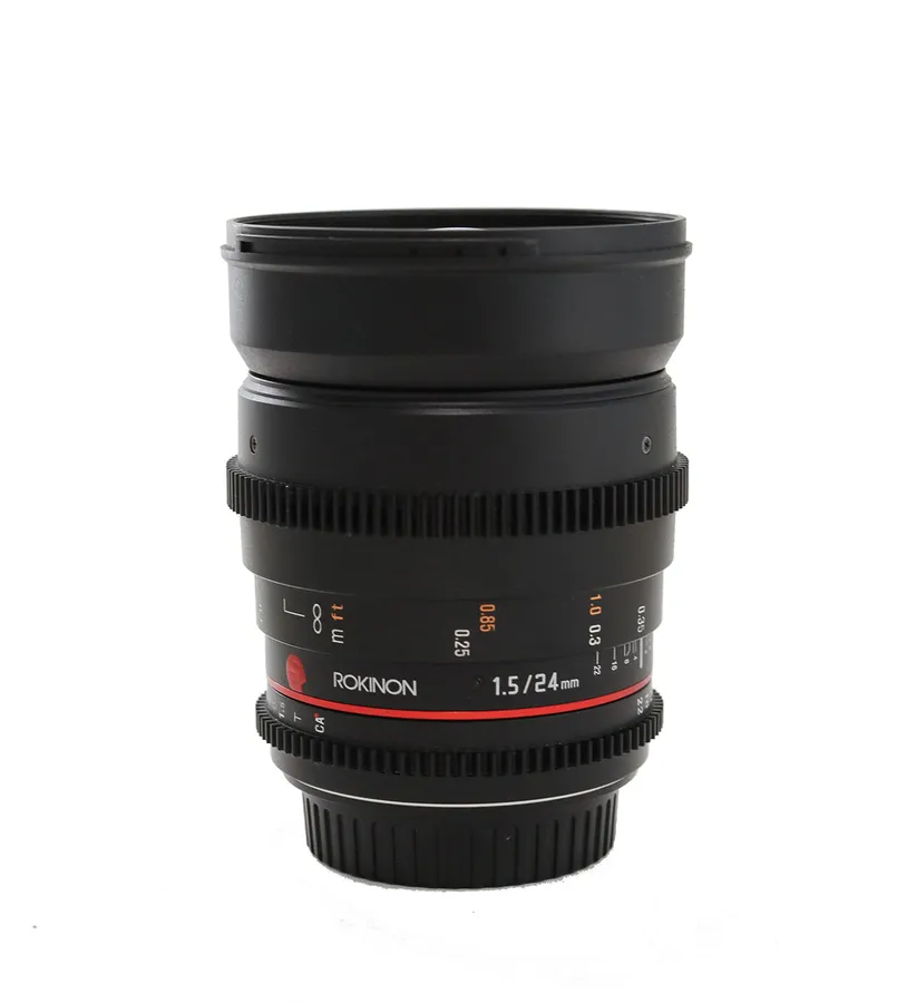 Lente Rokinon EF 24mm T1.5 Cine EF (Canon)