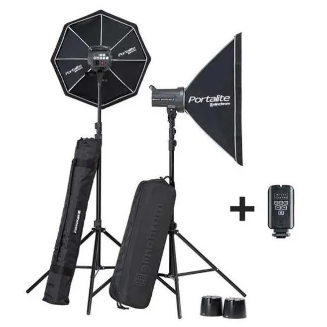 Kit 2 Flash Elinchrom D-Lite RX 4 + Transmisor.