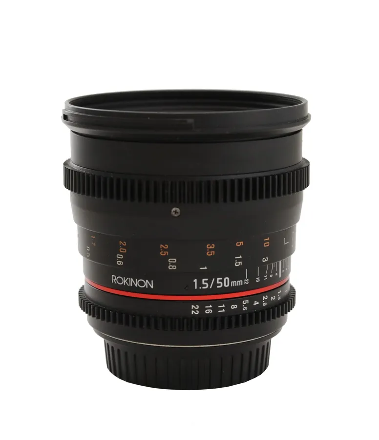 Lente Rokinon EF 50mm T1.5 (Canon)