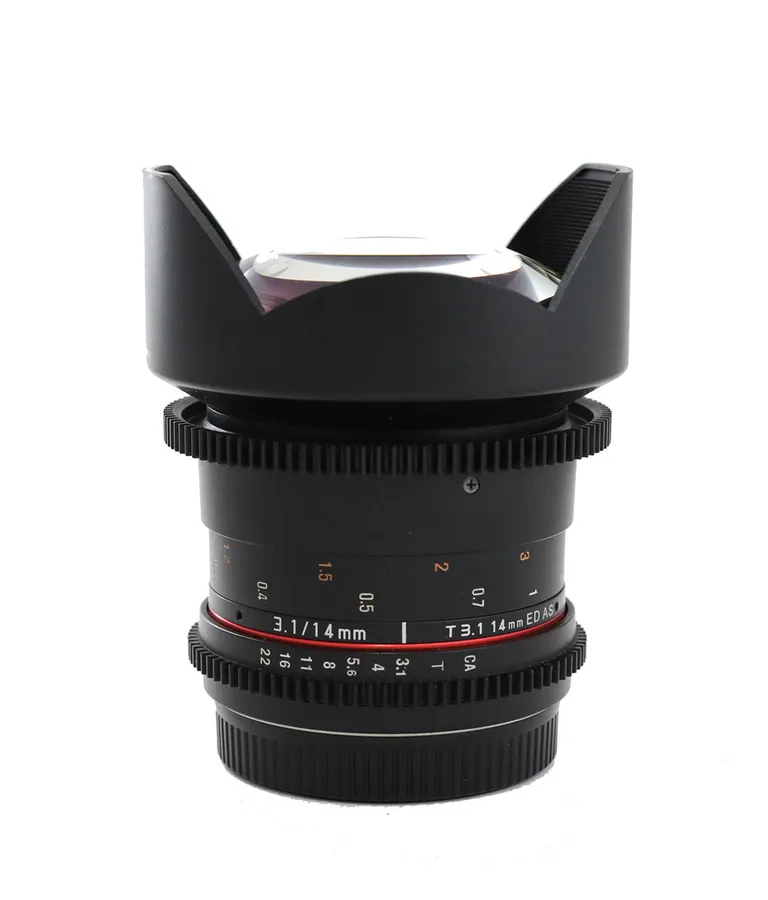 Lente Rokinon EF 14mm T3.1 Cine (Canon)