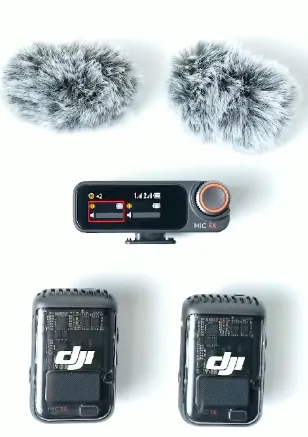 Micrófonos lavalier inalámbrico DJI MIC II