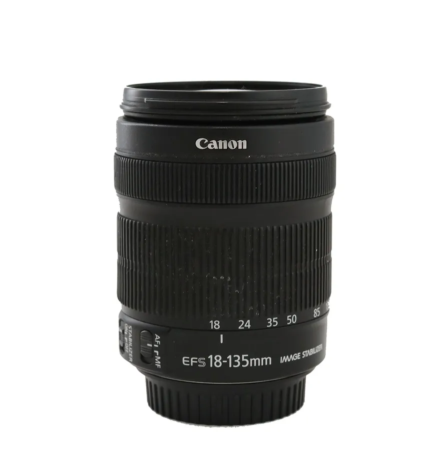 Lente Canon EF-S 18-135mm IS STM f/3.5-5.6 para APS-C